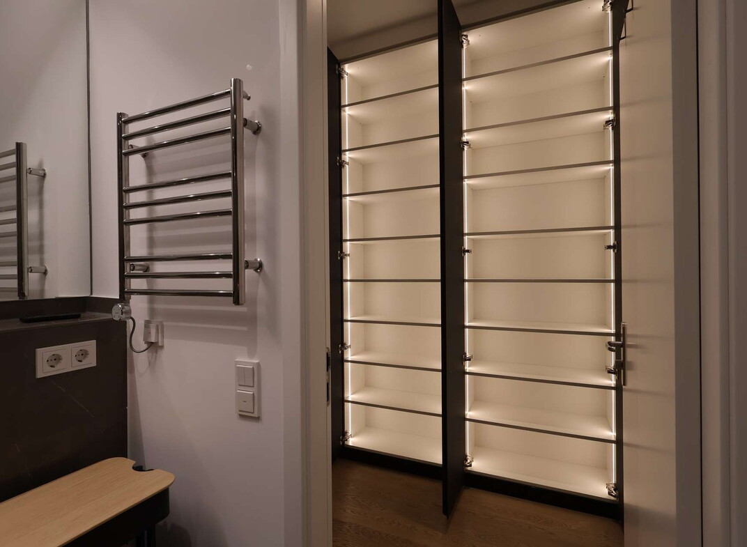 Begehbarer Einbauschrank