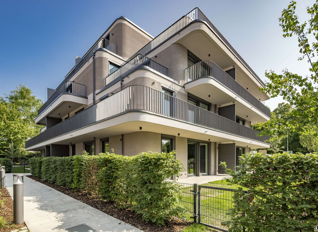 C8, Haus A, außenansicht, iso
