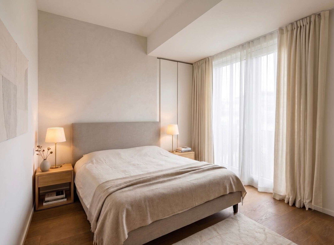 Helles Gästezimmer