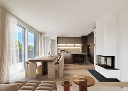 Offener Wohn-Ess-Kochbereich