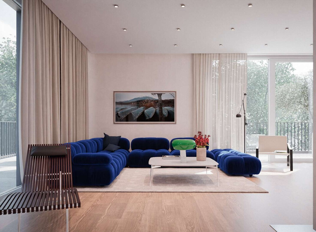 Wohnen mit fließendem Übergang ins Freie