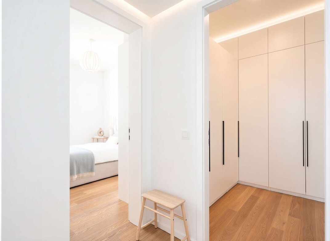 Begehbarer Kleiderschrank