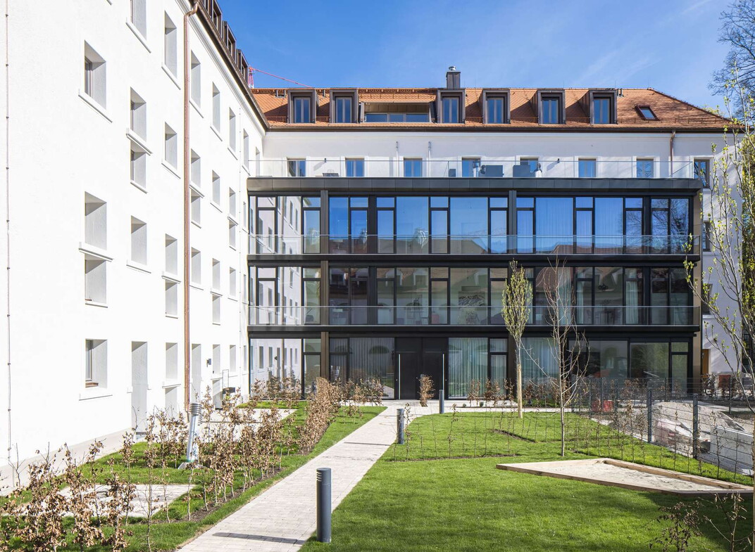 Hausansicht Innenhof