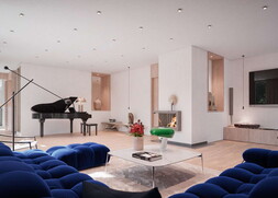 Heller Wohnbereich mit Atmosphäre