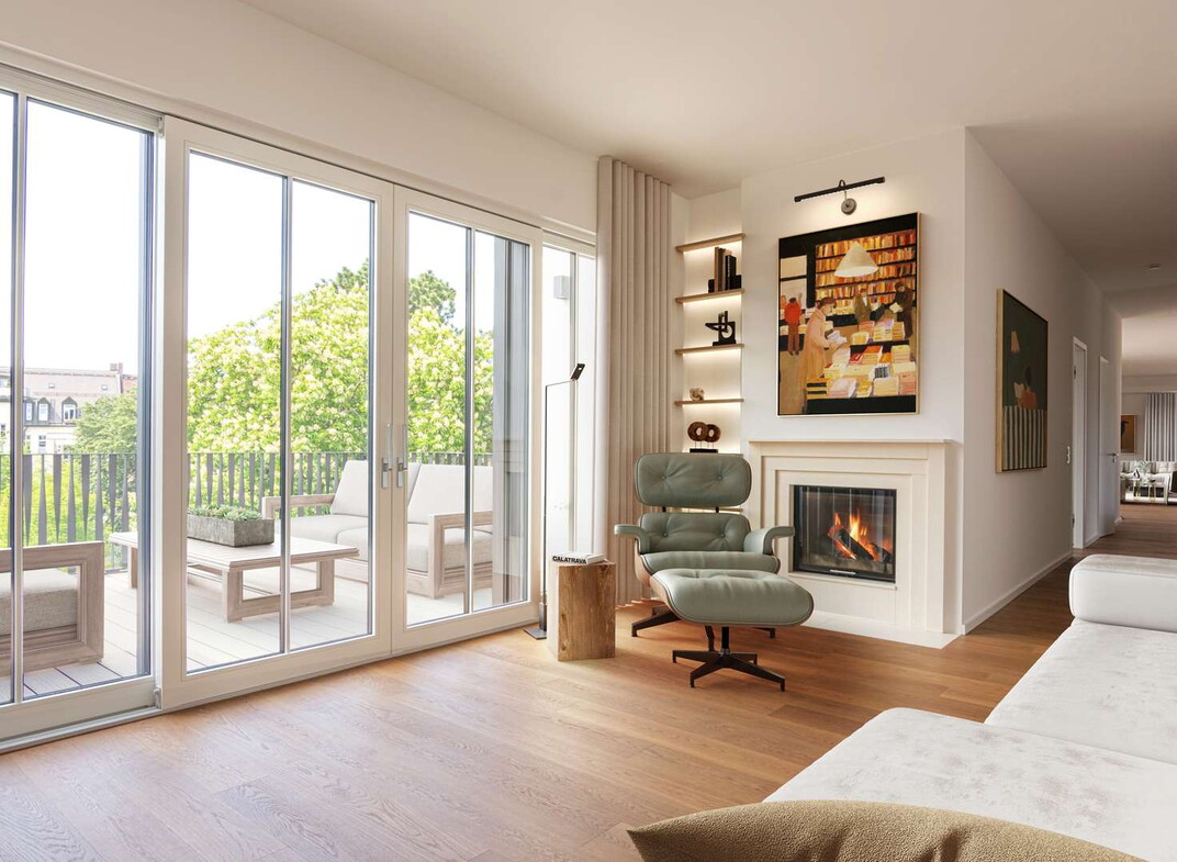 Exklusives Kaminzimmer/Gäste- oder Schlafzimmer