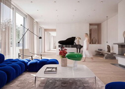 Eleganter Wohnbereich mit Weitläufigkeit