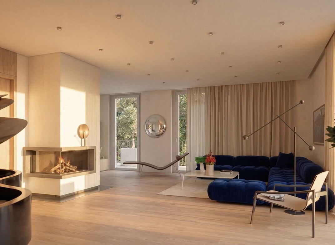 Lichtdurchflutetes Wohnzimmer