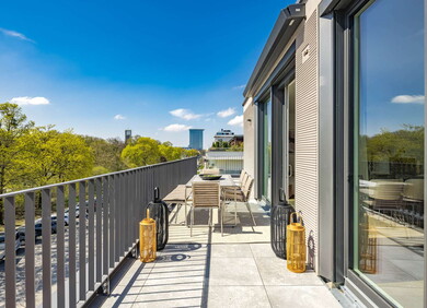 180° Süd-/West-Terrasse 