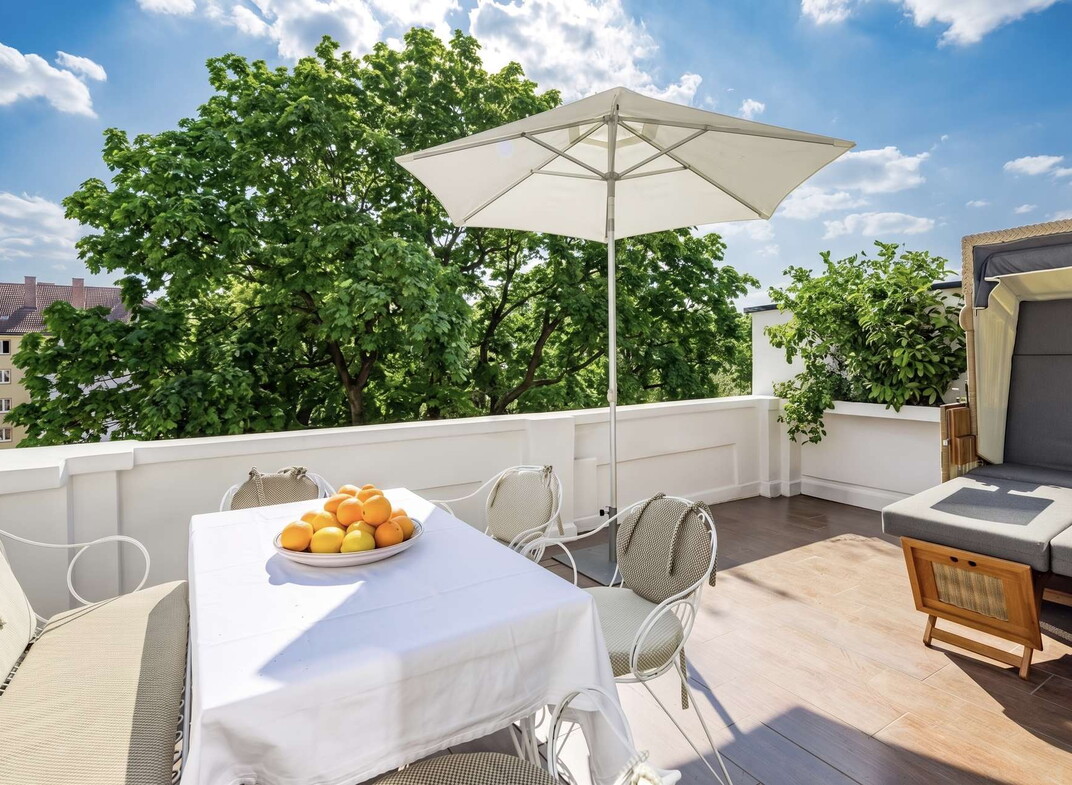 Süd-Dachterrasse